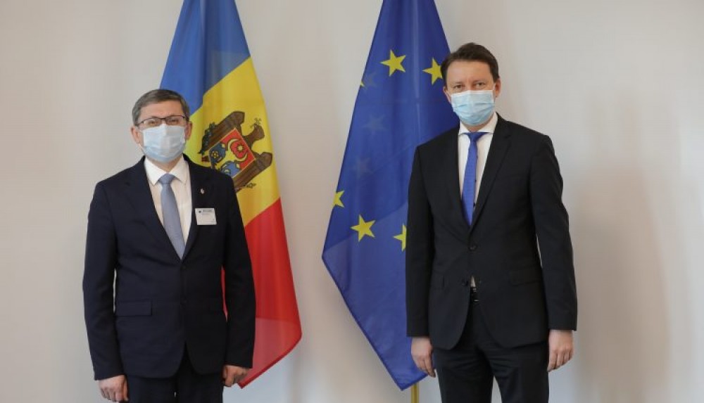 Igor Grosu s-a întâlnit cu Siegfried Mureșan, Șeful Delegației Parlamentului European la Comitetul de Asociere Republica Moldova – UE